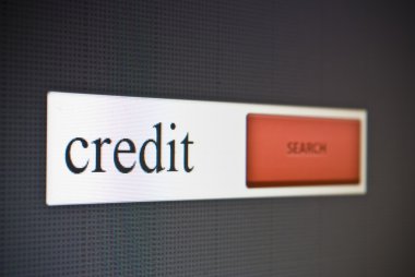 Internet arama çubuğu ile ifade kredi