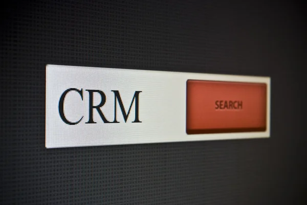 Internet search bar met zin crm — Stockfoto