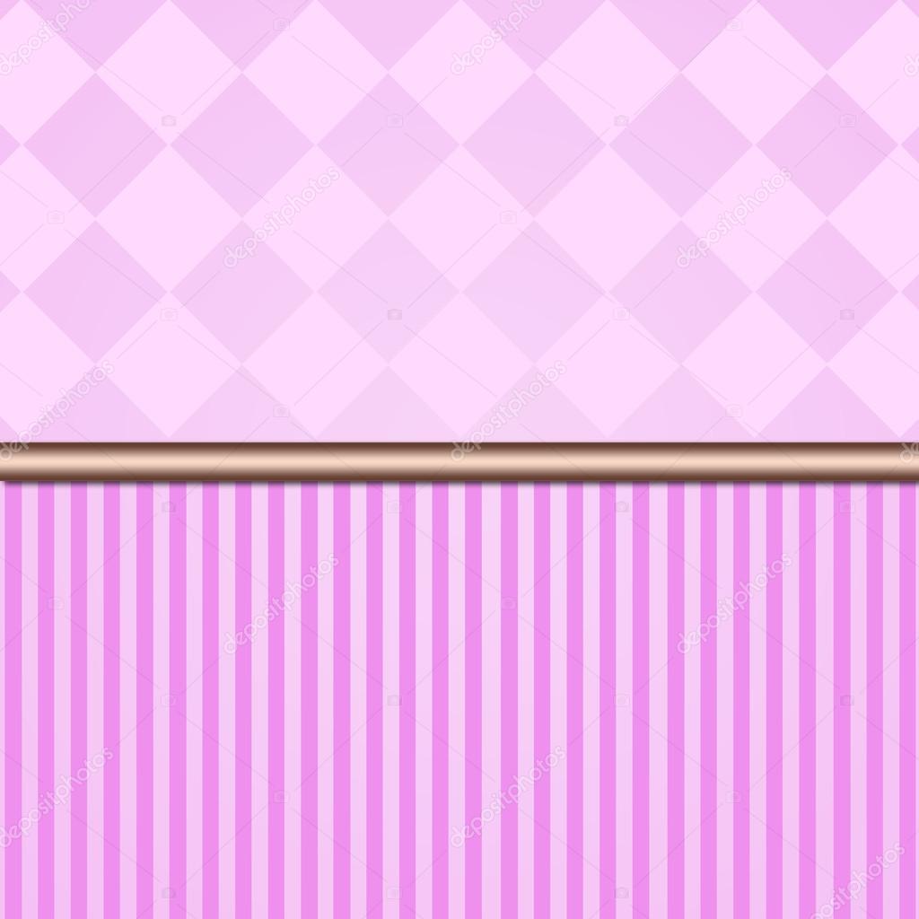 Purple striped wall Pink retro or vintage striped wall background