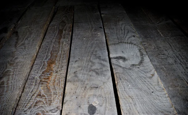 暗い木製グランジ床板背景やテクスチャ — ストック写真