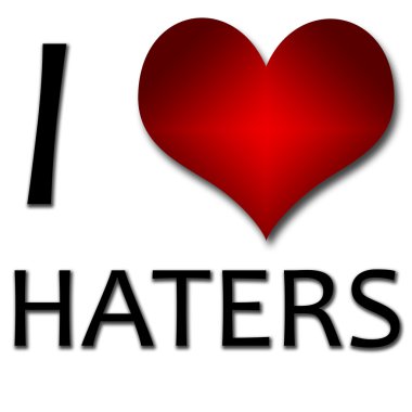 haters seviyorum. kalp ve yazıt veya metin komik kavramı