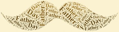 Tag or word cloud Father's Day related clipart