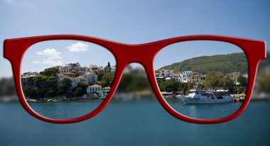 keskin görüş kavramı. ve bulanık görme keskinleştirmek.