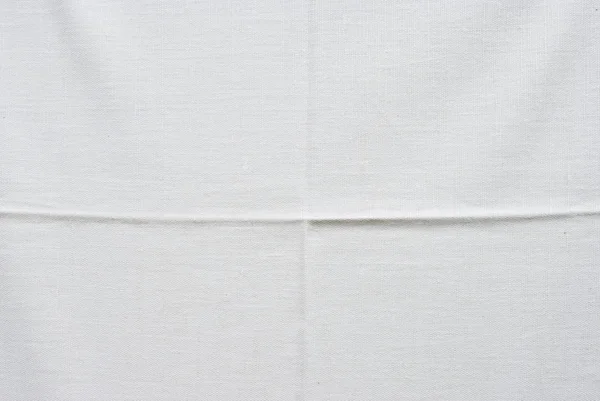 White fabric background or texture — Stock Photo, Image