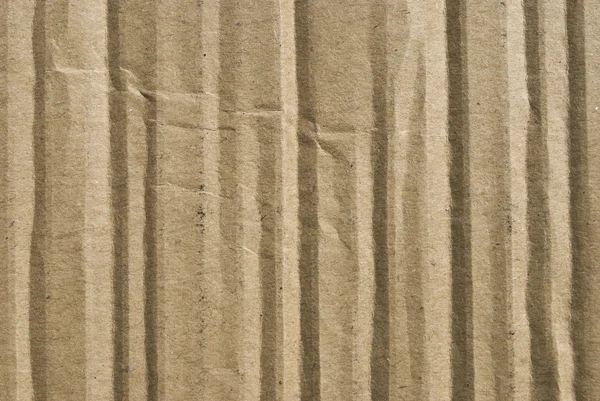 Creased paper cardboard background or texture — Stock Photo, Image