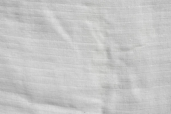 White fabric background or texture — Stock Photo, Image