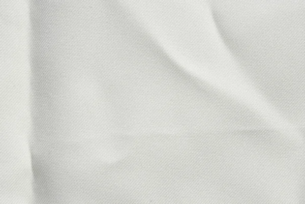 Witte stof achtergrond of textuur — Stockfoto