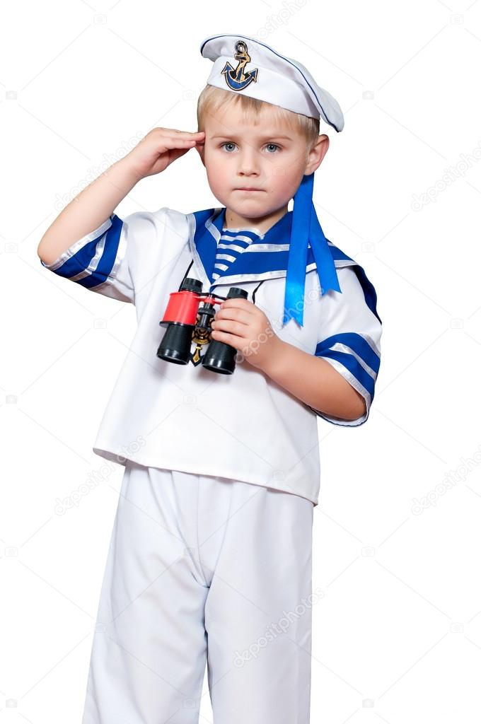 Boy in a sailor suit