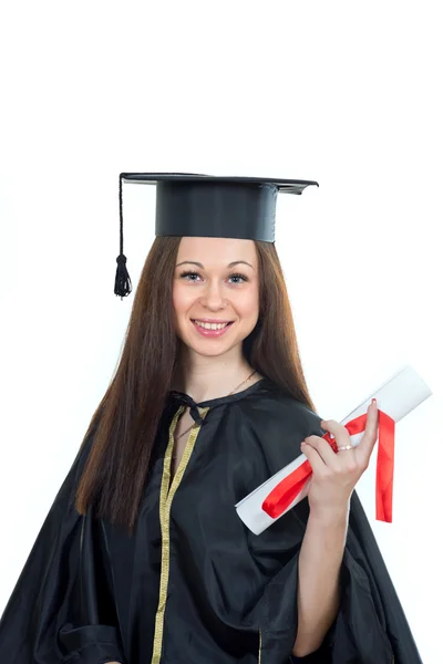 Female graduate — Stock Photo, Image