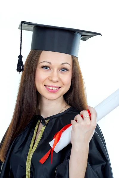 Female graduate — Stock Photo, Image