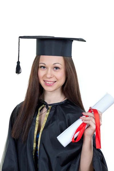 Female graduate — Stock Photo, Image