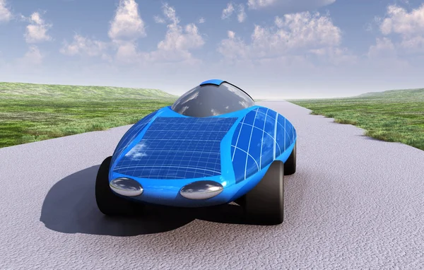 Carro solar — Fotografia de Stock