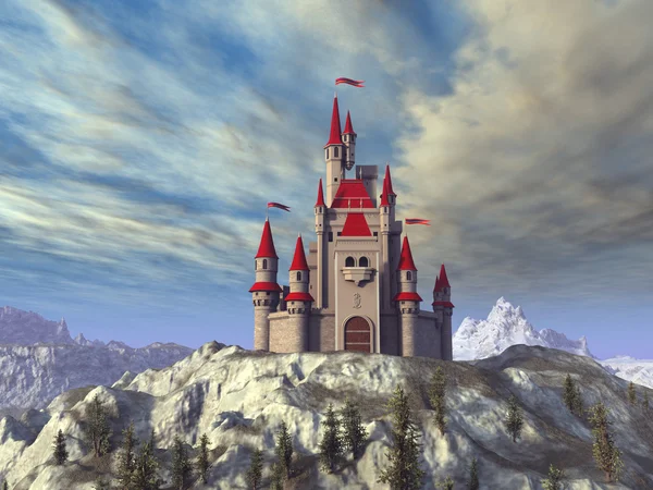 Fairytale castle — Stock Photo, Image