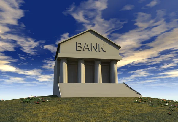 Classic bank building — Stock Photo, Image