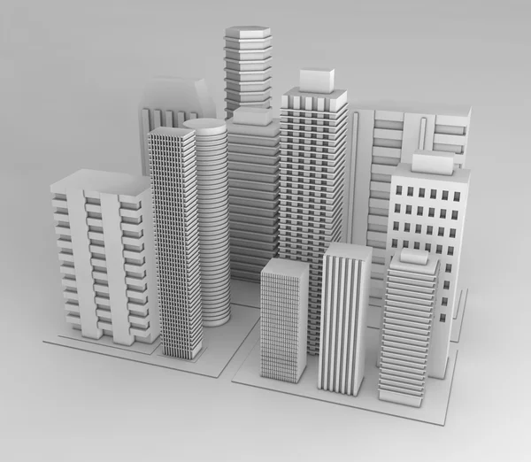 Verschillende gebouwen — Stockfoto