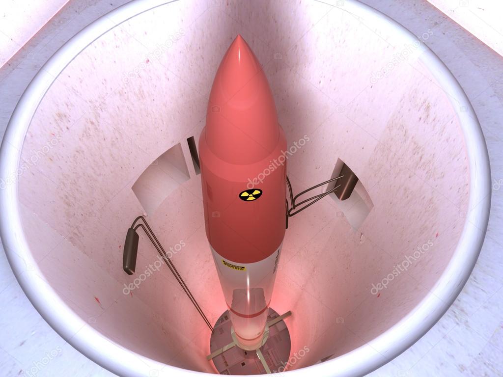 Intercontinental nuclear missile