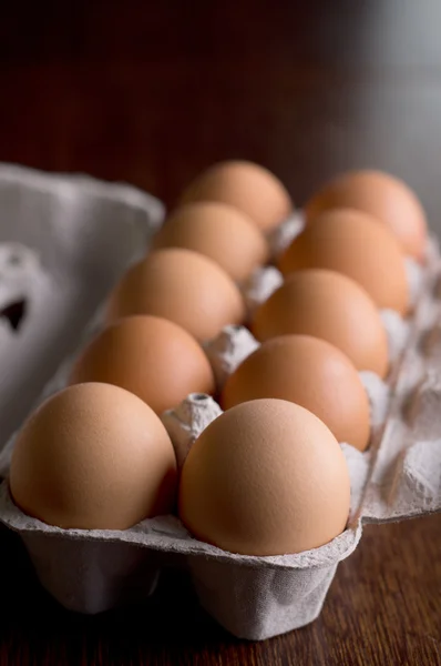 Eggs in a paper — Stock Photo, Image