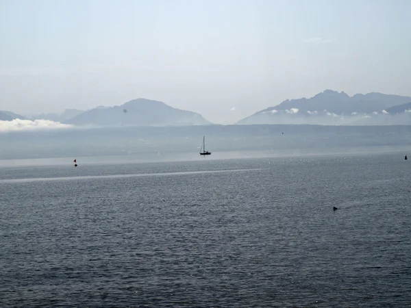 Lago di geneva Foto Stock