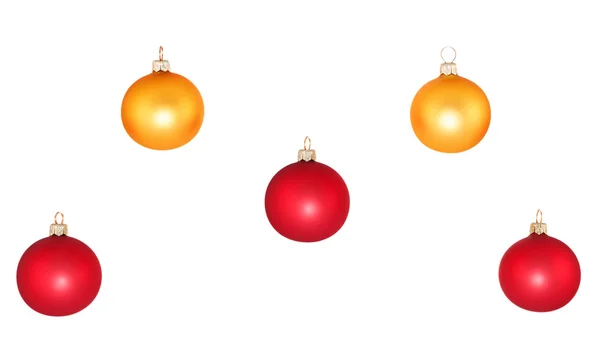 Gekleurde kerstballen — Stockfoto