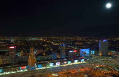 Varşova, Polonya başkent geceleri
