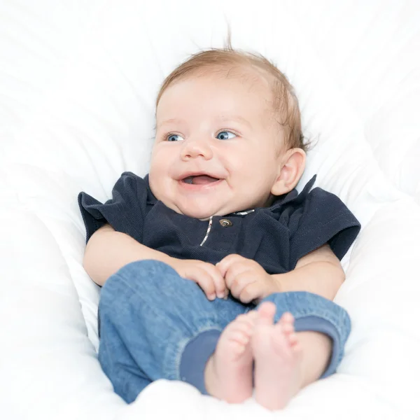 Happy infant — Stock Photo, Image