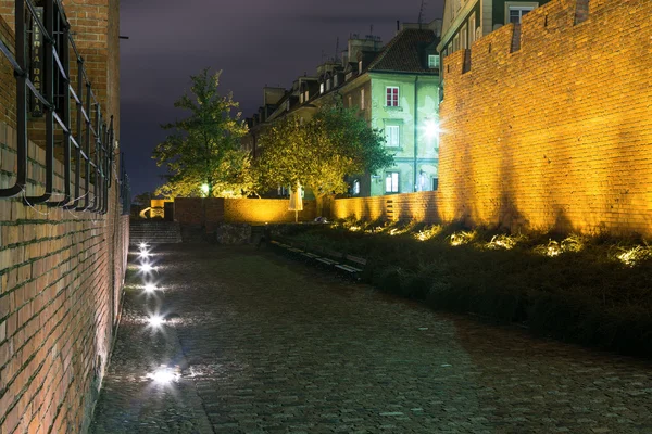 Bâtiments historiques de la vieille ville de Varsovie — Photo