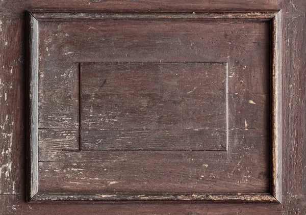 Fondo de madera con marco — Foto de Stock