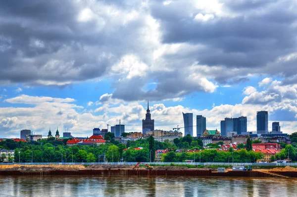 Panorama of Warsaw. — Stock Photo, Image