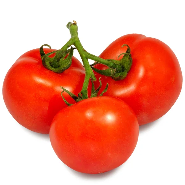 Isolate tomatoes closeup — Stock Photo, Image