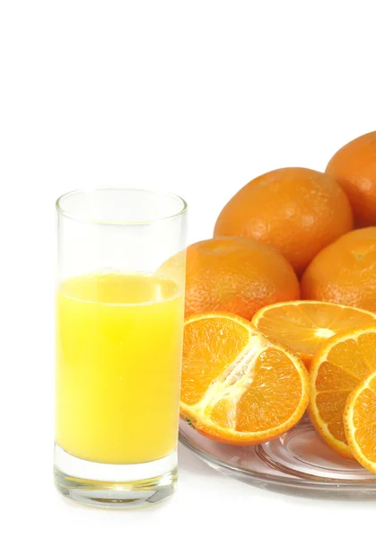 Saft und Zitrusfrüchte — Stockfoto