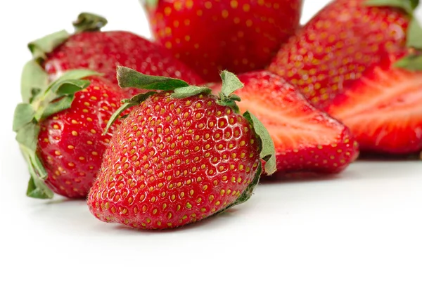 Many strawberries — Stock Photo, Image