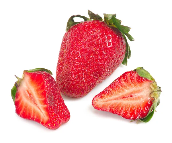 Ripe strawberries isolate — Stock Photo, Image