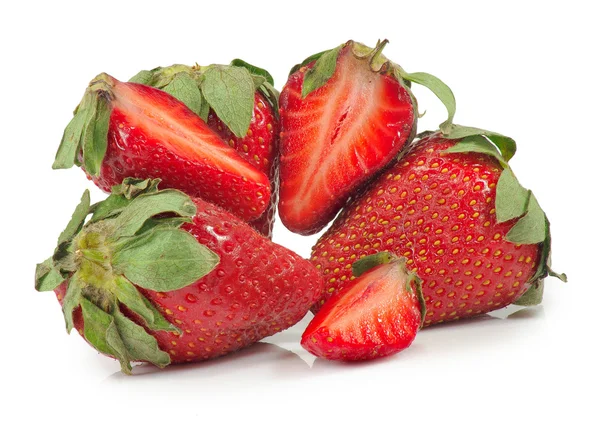 Many strawberries — Stock Photo, Image