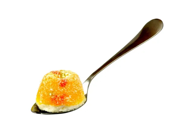 Una mermelada en una cuchara —  Fotos de Stock