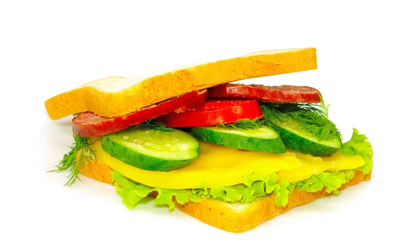 Delicious sandwich — Stock Photo, Image