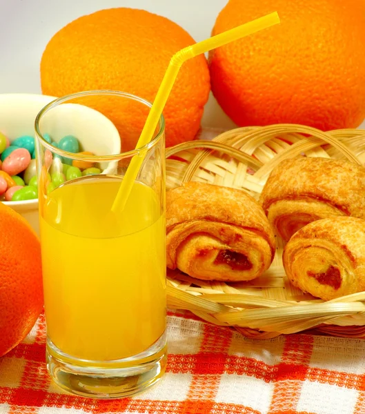 Primer plano del zumo de naranja —  Fotos de Stock