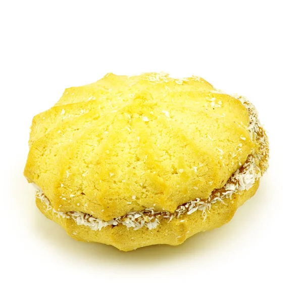 Imagem isolada de cookies no fundo branco — Fotografia de Stock