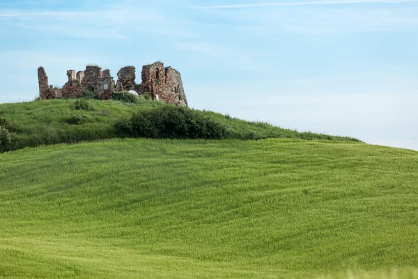 Typiska landskapet Toscana, Italien Royaltyfria Stockfoton