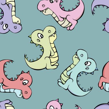dinozor desen