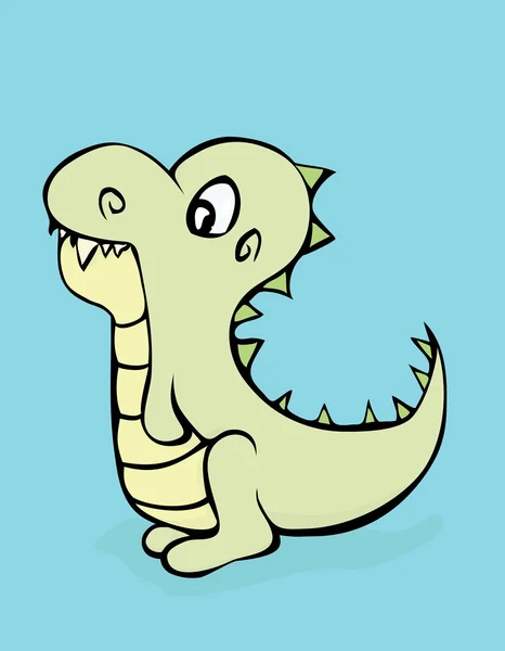 Dinosaur Cutie — Stock Vector