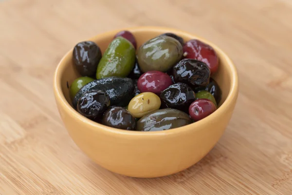 Karışık zeytin — Stok fotoğraf