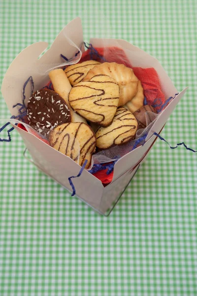 Cookie gift box — Stock Photo, Image