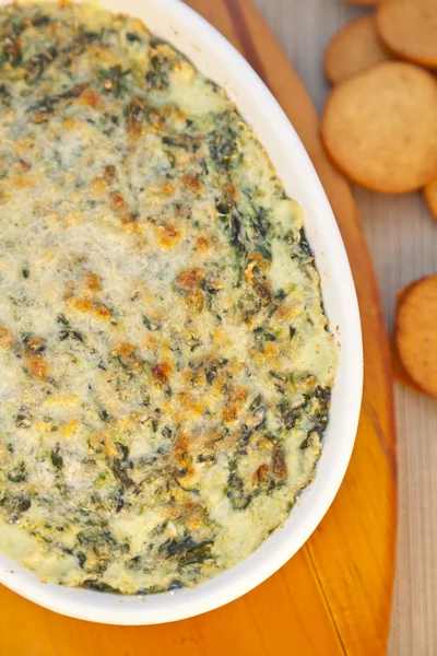 Hot Spinach Dip — Stock Photo, Image