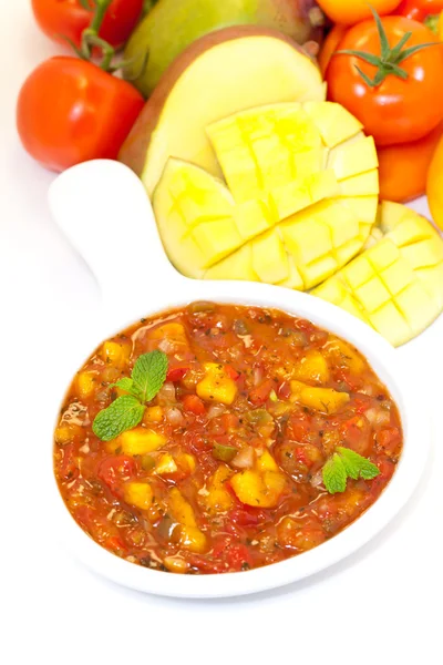 Ev yapımı salsa — Stok fotoğraf