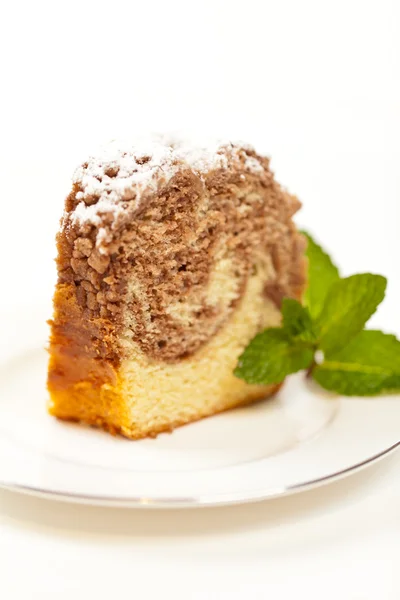 Ring Cake with Icing Sugar — Stock Photo, Image