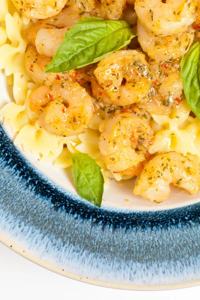 Pasta de camarones Scampi —  Fotos de Stock