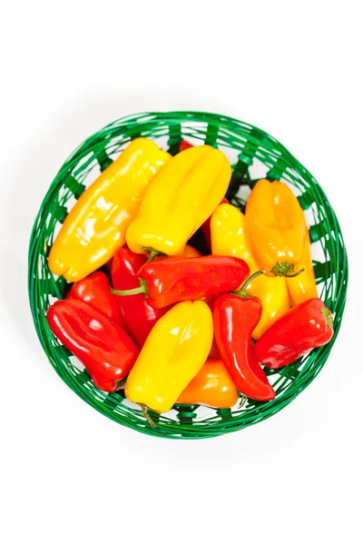 Mini peperoni colorati — Foto Stock