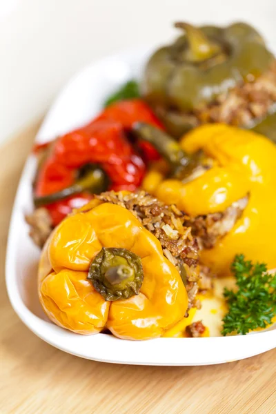 Stuffed peppers — Stock Photo, Image