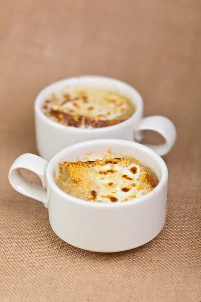 Sopa de cebolla francesa —  Fotos de Stock