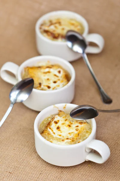 Sopa de cebolla francesa —  Fotos de Stock